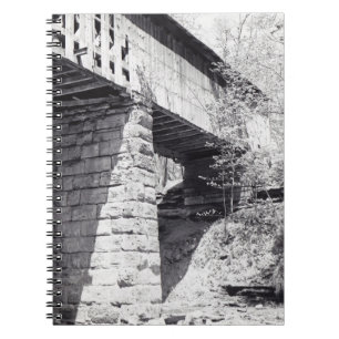 Covered Bridge Spiral Notebook