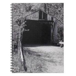 Covered Bridge Spiral Notebook