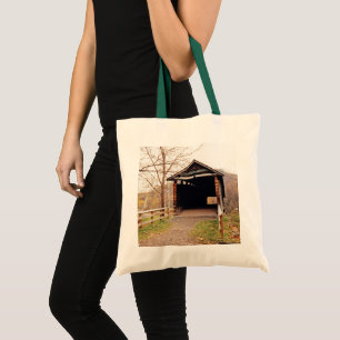 Covered Bridge Tote Bag