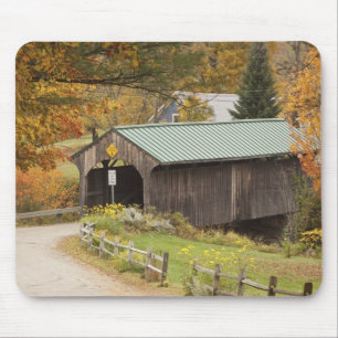 Covered bridge, Vermont, USA Mouse Pad
