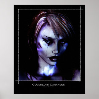 Covered in Darkness Poster
