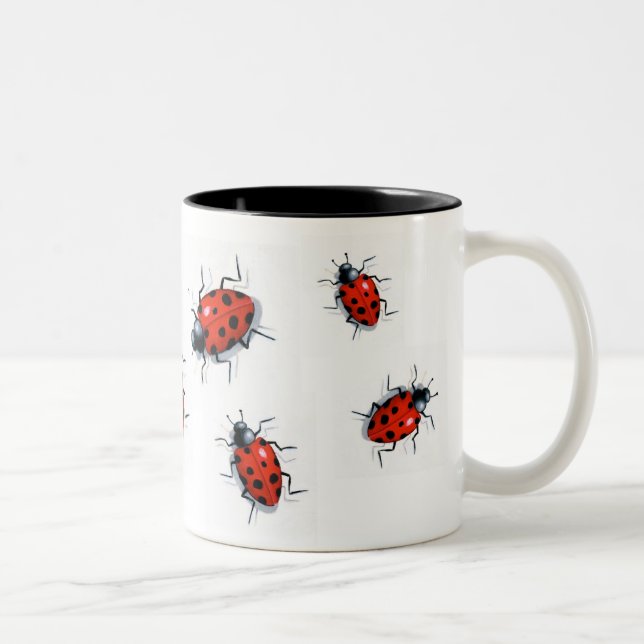 COVERED IN LADYBUGS MUG (Right)