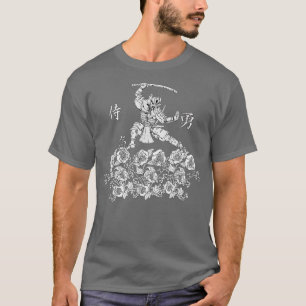 CoverKicks  Coloring Design Samurai  T-Shirt