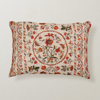 Coverlet DeMexican or Spanish, Catalonia from 1800 Decorative Cushion