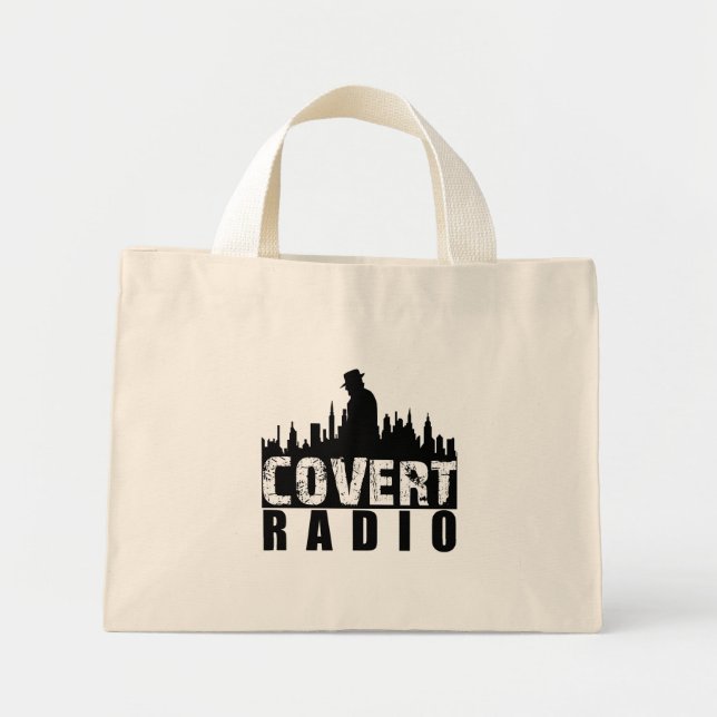 Covert Radio Mini Tote Bag (Front)