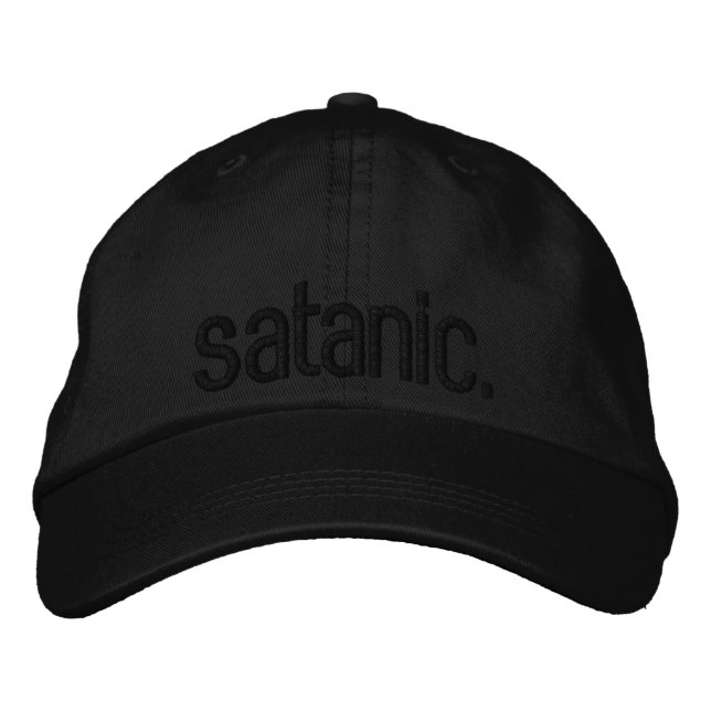 Covert Satanist Hat (Front)