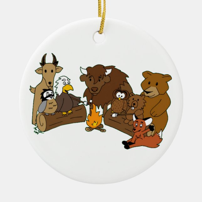 Covey Logic Wood Badge Ornament (Front)