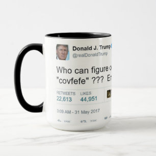 COVFEFE 15OZ COMBO COFFEE MUG BY ZAZZ_IT