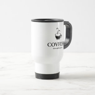 "Covfefe" Travel Mug (White)