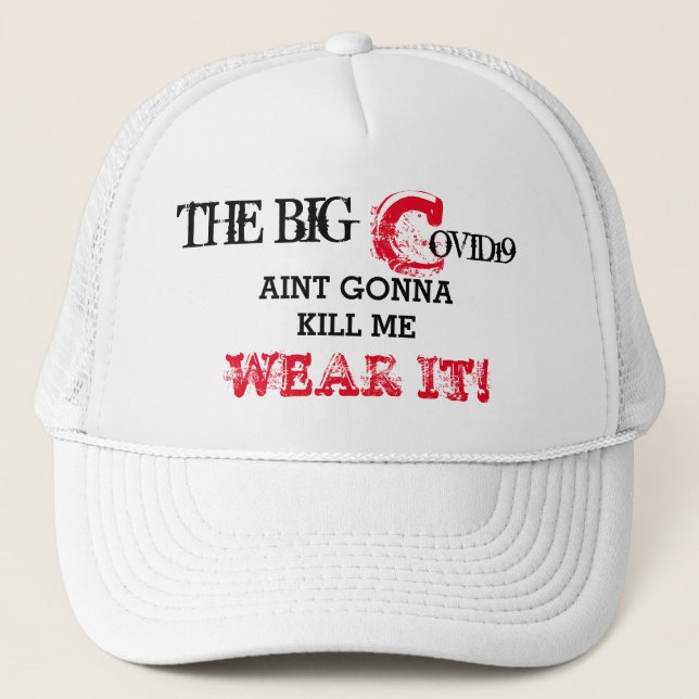 COVID19 TRUCKER HAT (Front)