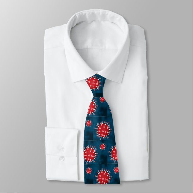 Covid 19 blue tie (Tied)