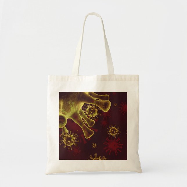 Covid-19 Coronavirus Virus Spreading as Medical Tote Bag (Front)