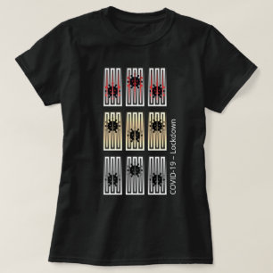 COVID-19 Experience – Viruses In Jail – Lockdown T-Shirt
