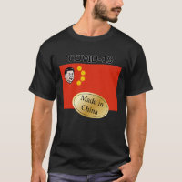 covid-19 made in china t-shirt