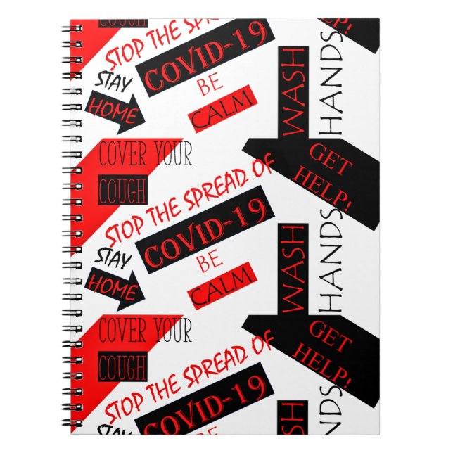 Covid-19 Notebook (Front)