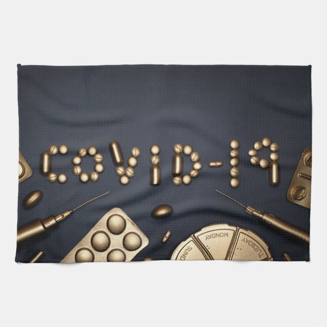 Covid-19 Tea Towel (Horizontal)