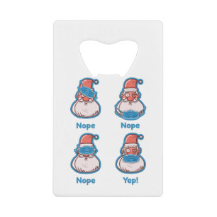 covid face mask santa claus xmas