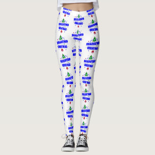 covid merry christmas tree lockdown quarantine leggings