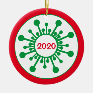 Covid Ornament - The Year We All Stayed Home 2020