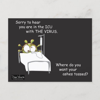 COVID Postcard #5 in CORONA series by Dan Youra