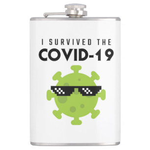 COVID Survivor Flask