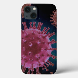 Covid Virus Biology iPhone 13 Case
