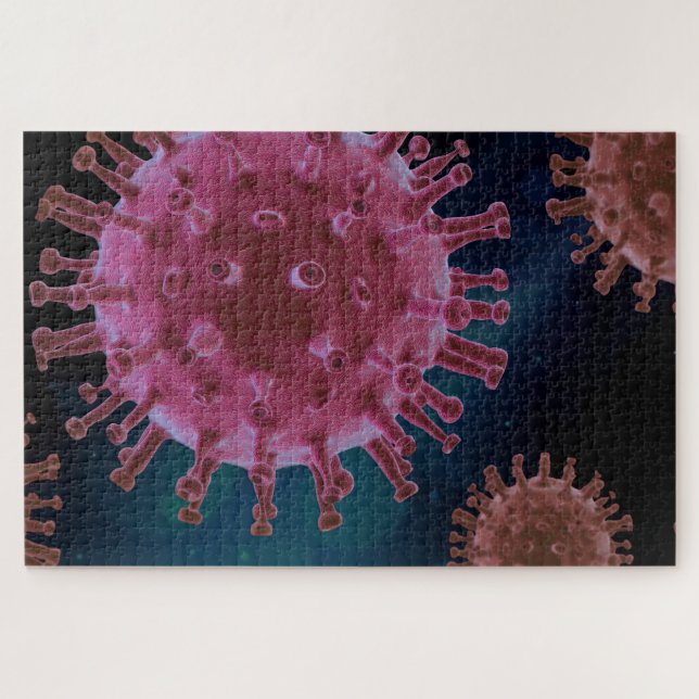 Covid Virus Biology Jigsaw Puzzle (Horizontal)