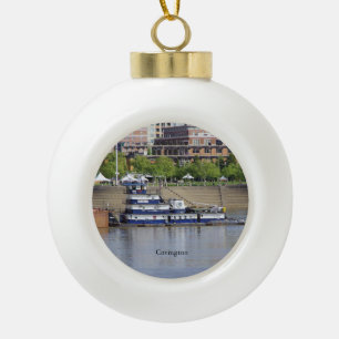 Covington ball or snowflake ornament