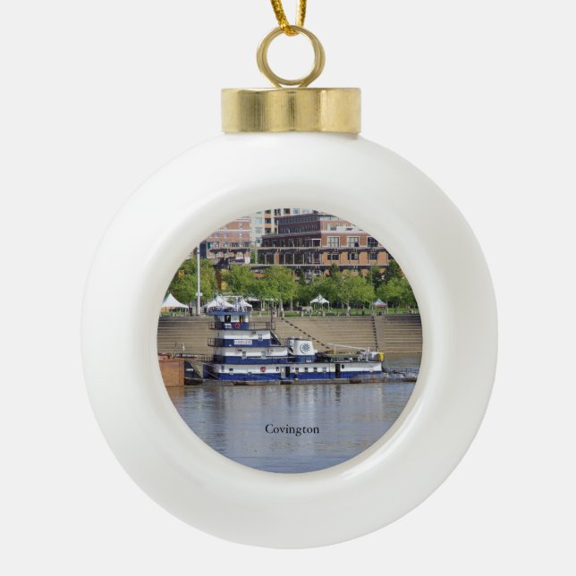 Covington ball or snowflake ornament (Front)