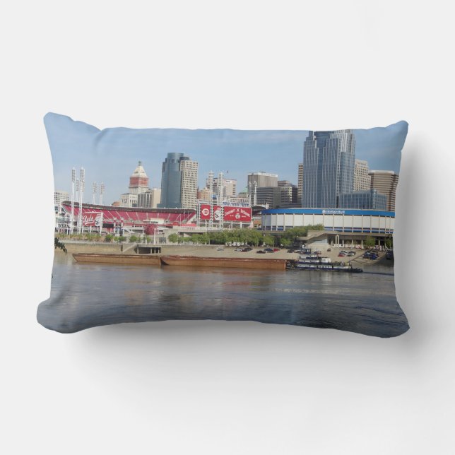 Covington & Barges lumbar pillow (Front)