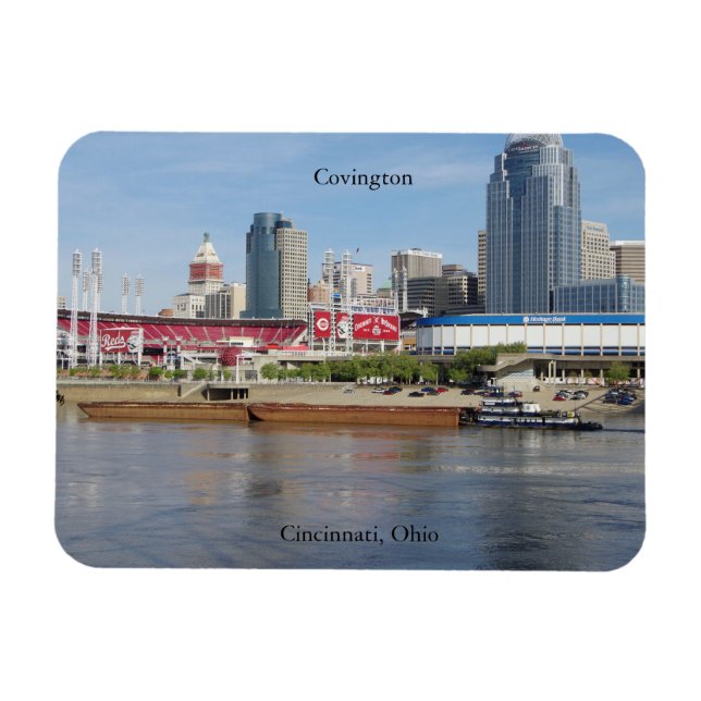Covington & barges magnet (Horizontal)