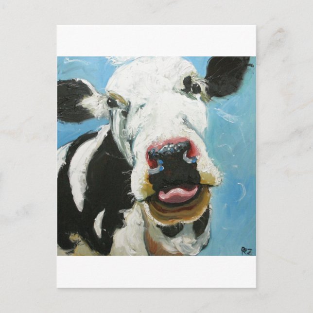 Cow#206 Postcard (Front)
