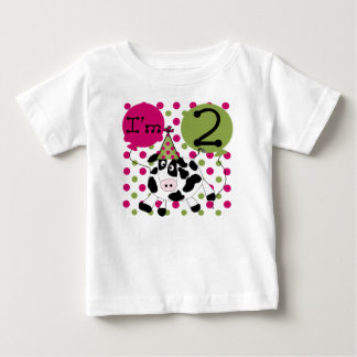 Cow 2nd Birthday Baby T-Shirt