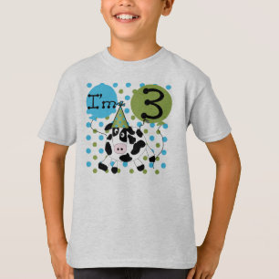 Cow 3rd Birthday T-Shirt