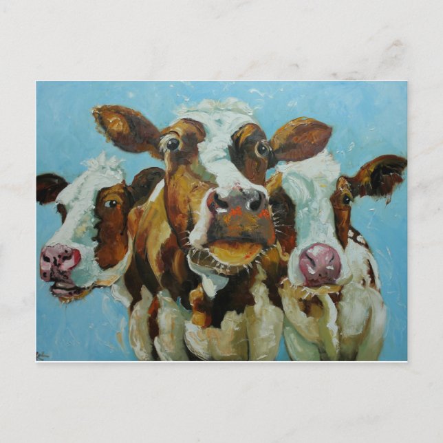 Cow#409 Postcard (Front)