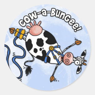 cow-a-bungee stickers