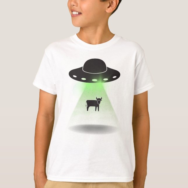 Cow Abduction T-Shirt (Front)
