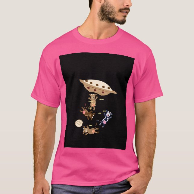 Cow Abductions T-Shirt (Front)