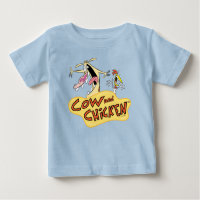Cow and Chicken Logo Graphic