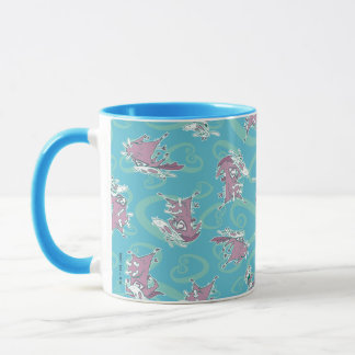 Cow and Chicken Super Cow Pattern Mug