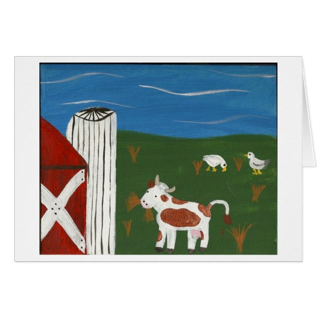 Cow and ducks (Front Horizontal)