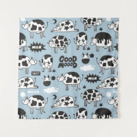 Cow and milk