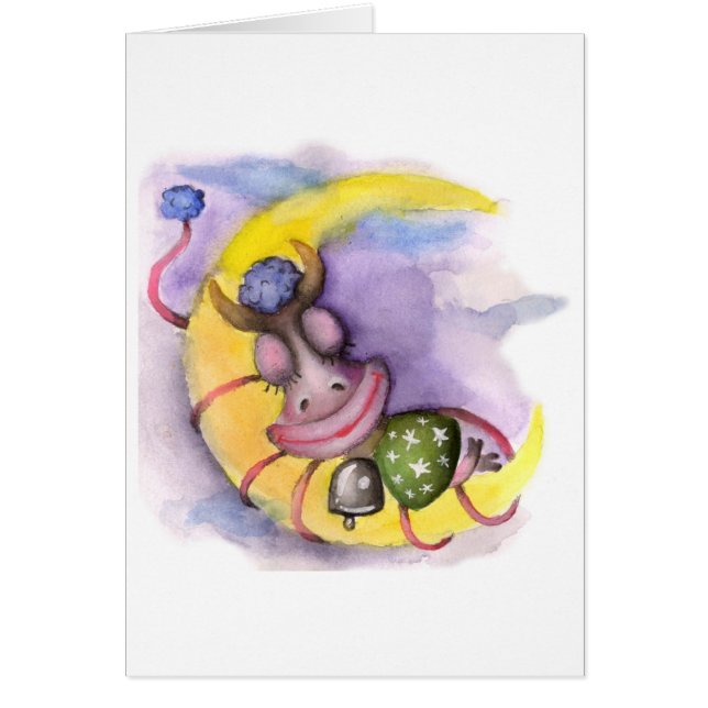 Cow and Moon (Front)