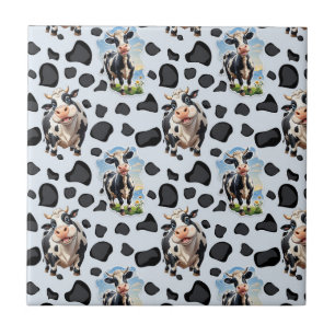 Cow Animal Pattern Design  Tile