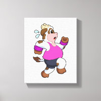 Cow at Running
