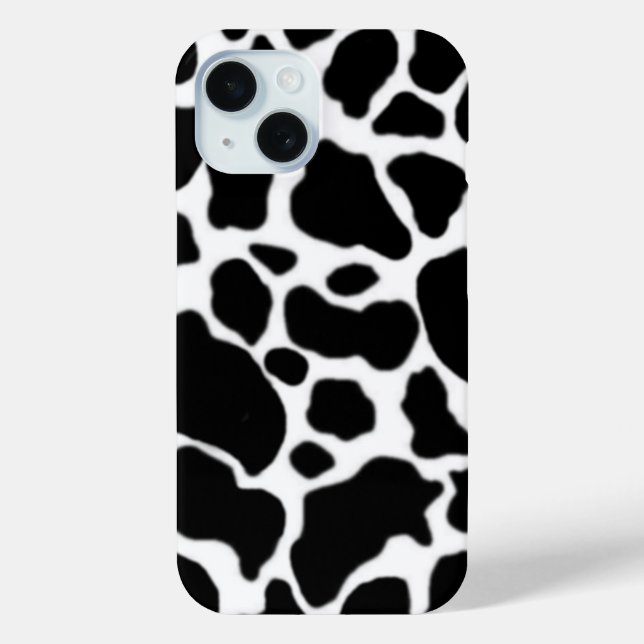 Cow b&w pattern Case-Mate iPhone case (Back)