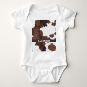 Cow   baby bodysuit