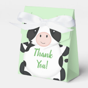 Cow Baby Shower Farm Favour Box