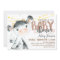 Cow Baby Shower invitation, Boy, Farm