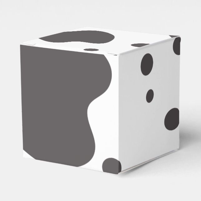 Cow Barn Farm Baby Shower Candy Box (Front Side)